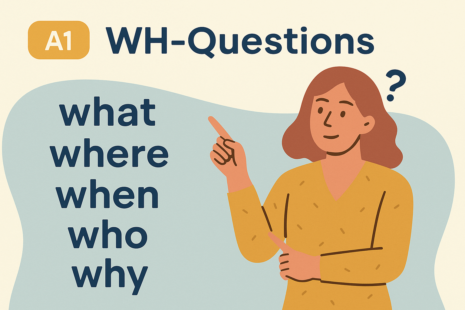 Урок 18: Специальные вопросы (wh-questions)